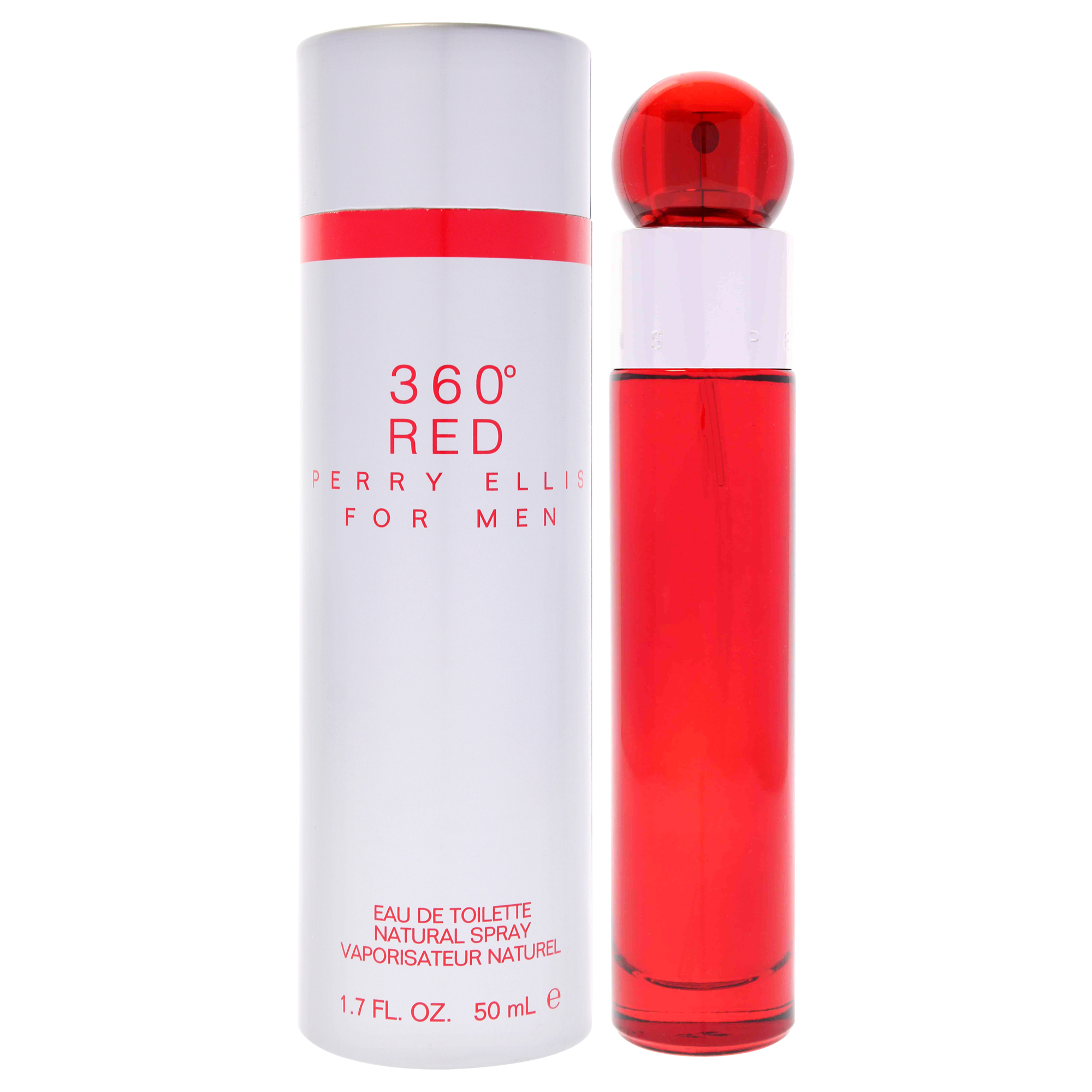 360 Red By Perry Ellis For Men 17 Oz Edt Spray